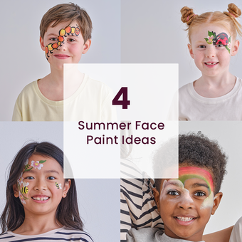 4 Summer Face Paint Ideas